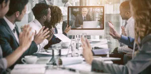 Video conference and internal communication video are more effective than emails